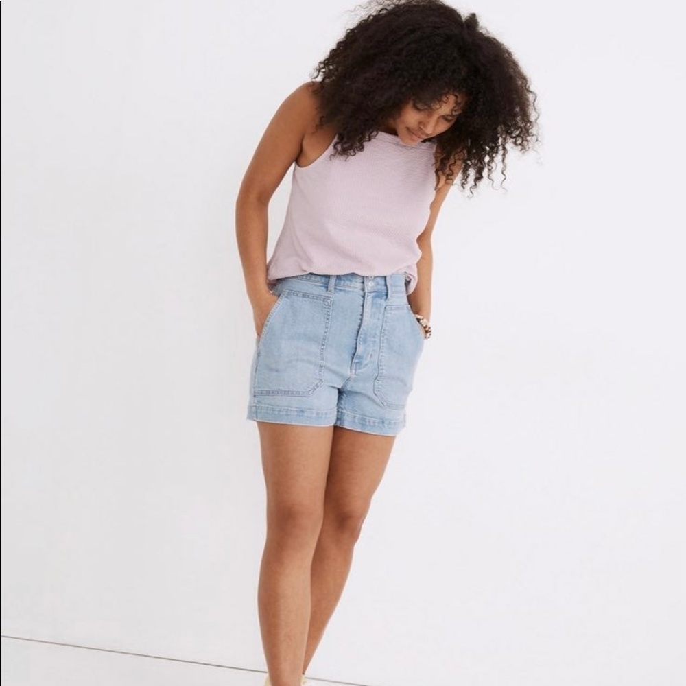Madewell Denim Dempsey Shorts in Fieldston Wash: TENCEL™ Lyocell Edition size 2
